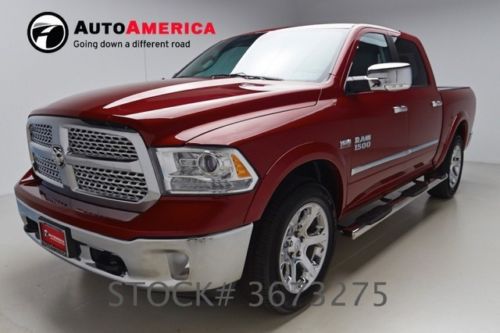 14k one 1 owner low miles 2013 ram 1500 laramie htd leather 5.7l hemi v8 4x4