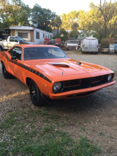 1973 plymouth barracuda 400 big block, excellent condition