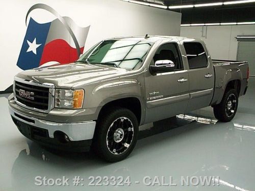 2009 gmc sierra sle crew texas ed leather 20&#034; wheels 8k texas direct auto