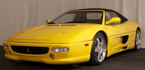 1995 ferrari 355 spider fly yellow 6 speed