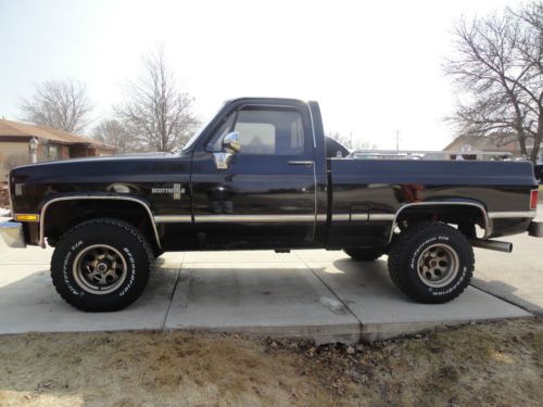 84 chevy 4x4 scottsdale