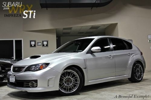 2009 subaru impreza wagon wrx sti w/silver wheels navigation only 20k miles wow!