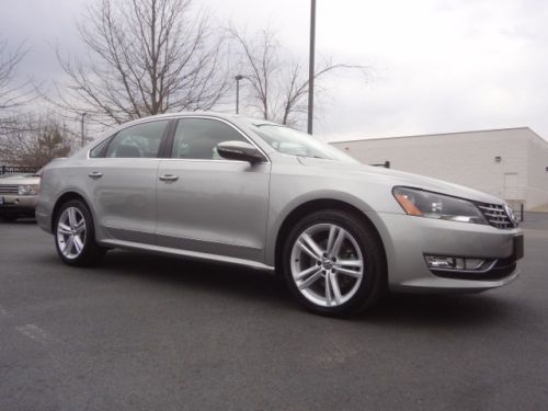 Tdi sel premium diesel 2.0l one owner navigation fender audio leather loaded