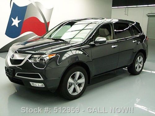 2013 acura mdx sh-awd tech sunroof nav rear cam only 9k texas direct auto