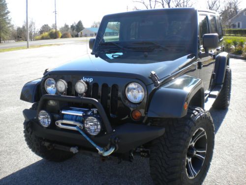 2012 jeep wrangler unlimited sahara 4x4 nav leather