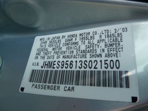 2003 Honda Civic Hybrid 1-Owner No Reserve!!!, image 37