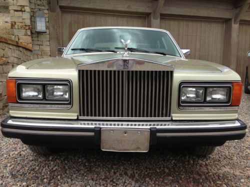 1982 rolls-royce silver spirit low milage