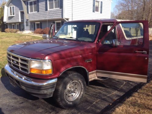 1996 ford bronco eddie bauer sport utility 2-door 5.0l