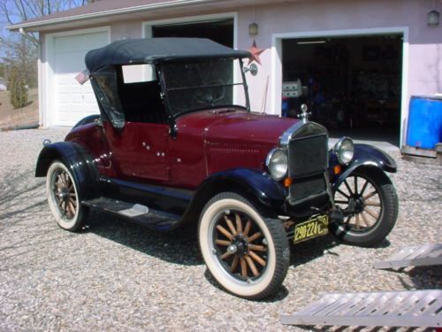 1926 ford model t roadster - and hauling trailer - great condition