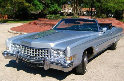 Beautiful 73 cadillac eldo convertible