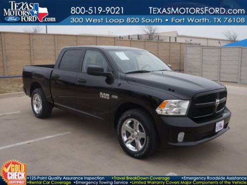 Like new 2013 ram 1500 crew cab express 2wd with only 248 miles call me today!!!