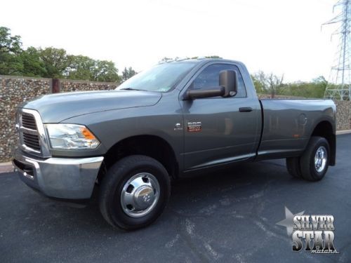 2012 ram 3500 4wd cummins drw dually regularcab likenew warranty 1txowner!