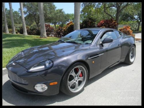 03 vanquish clean carfax heated seats 0-60 in 4.3s mercury silver metallic fl