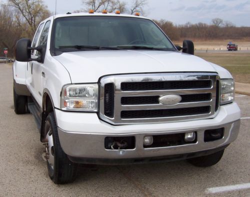 2006 FORD F350 LARIAT FX4 CREW CAB DUALLY SUPER DUTY -4X4- DIESEL - HEATED SEATS, image 5