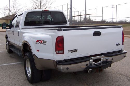 2006 FORD F350 LARIAT FX4 CREW CAB DUALLY SUPER DUTY -4X4- DIESEL - HEATED SEATS, image 8