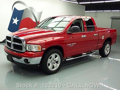 2005 dodge ram lone star quad hemi sunroof leather 75k texas direct auto