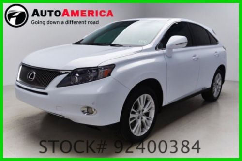 We finance! 63279 miles 2010 lexus rx 450h 3.5l v6 24v