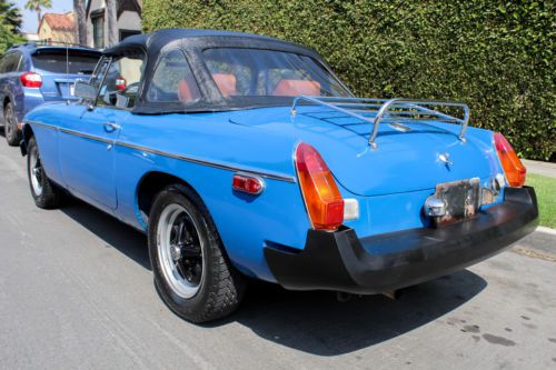 1975 MG MGB Roadster MKIV Convertible 1.8L Manual, image 3