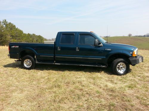 1999 ford f350  crew cab 4x4  7.3   powerstroke