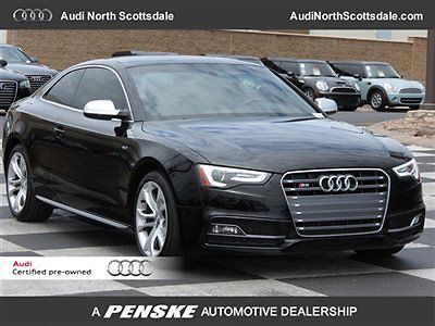 13 audi s5  awd leather certified no accidents one owner black heated seats