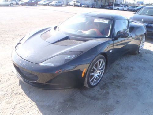 2011 lotus evora black repairable light damage