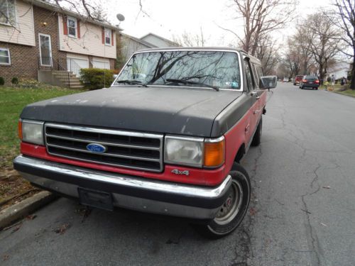 1991 ford f150 lariat manual transmission 4wd regular cab with cap