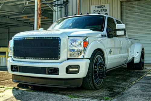 Custom 2011 ford f-350 crew cab-dually-diesel-2wd