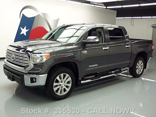 2014 toyota tundra ltd crewmax 4x4 sunroof nav 20&#039;s 5k texas direct auto