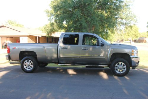 2012 chevrolet silverado 3500 hd ltz crew cab 4x4 pickup 6.6l duramax