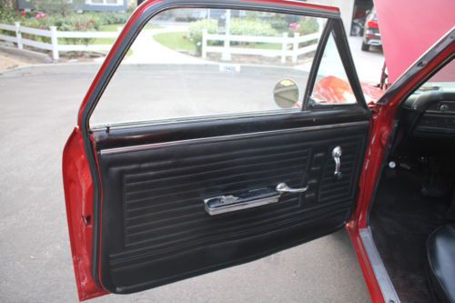 1967 Chevrolet El Camino classic NO RESERVE 396 muscle red truck big block, image 12