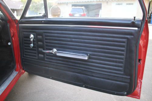 1967 Chevrolet El Camino classic NO RESERVE 396 muscle red truck big block, image 15
