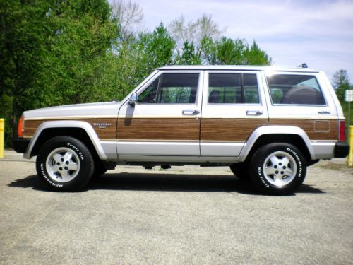 1987 jeep wagoneer garage kept must see