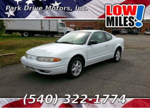 1999 oldsmobile alero gls coupe 2-door 3.4l.... 26k actual miles!!!