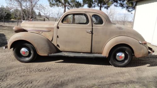 1937 plymouth p4 business coupe.all original needing resto.clear title,see pics!