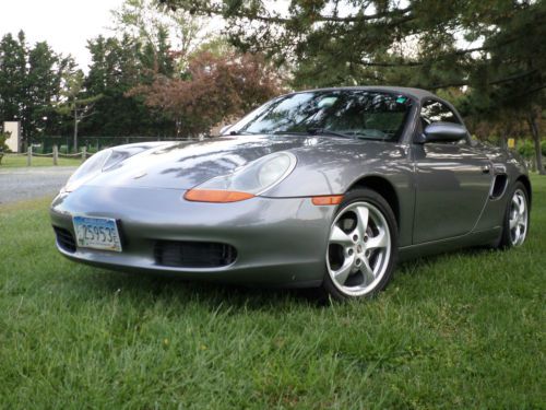 2002 porsche boxster roadster convertible 2-door 2.7l