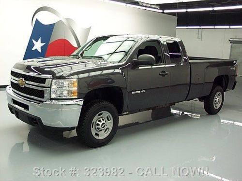 2011 chevy silverado 2500hd ext 4x4 long bed 6-pass 72k texas direct auto