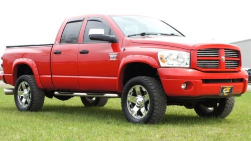 2007.5 dodge ram 2500 quadcab 4x4-6.7 cummins-new bd trans-low miles-extra clean