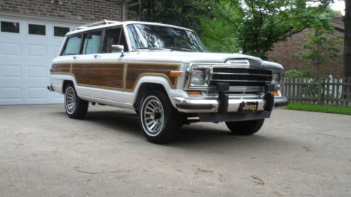 1990 jeep grand wagoneer all original no reserve local trade in american icon