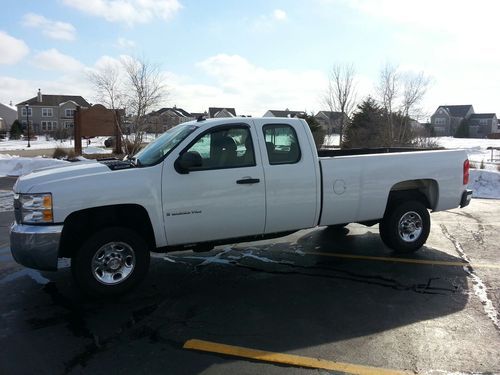 2009 chevrolet silverado 2500 hd wt extended cab pickup 4-door 6.0l