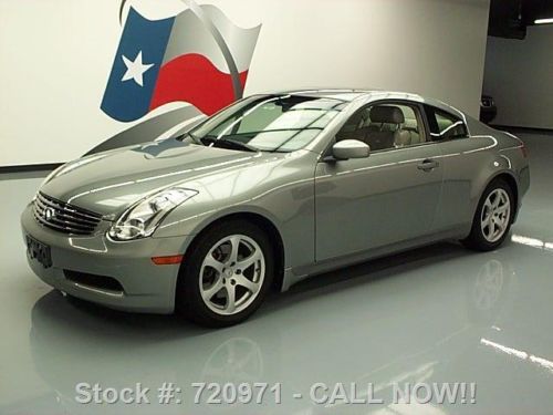 2006 infiniti g35 auto sunroof htd seats xenons 52k mi texas direct auto