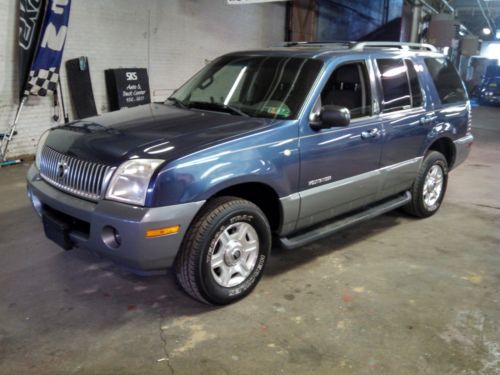 2002 mercury mountaineer sport utility 4-door 4.0l leather sunroof