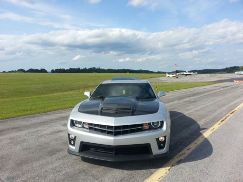 2010 camaro 2ss - extended warranty, silver, manual