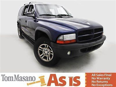 2003 dodge durango (f9992a) ~ absolute sale ~ no reserve ~