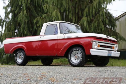 1962 ford f100 shortbox unibody pickup