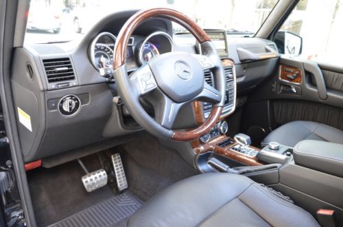 2013 Mercedes G63 AMG 1 Owner 9K miles Black/Back Very Clean! Export ok, US $125,800.00, image 11