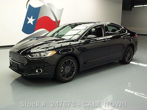 2013 ford fusion se ecoboost luxury nav rear cam 18k mi texas direct auto