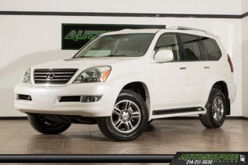 2009 lexus gx470 4wd pearl white navigation