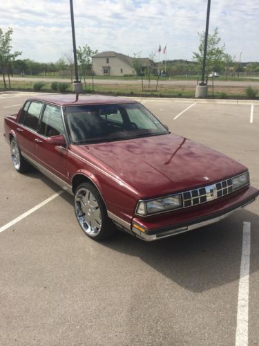 1989 oldsmobile ninety-eight regency brougham slab play 20&#034; rims