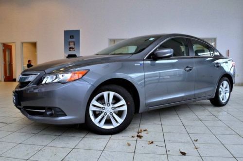 Hybrid ilx, 38 mpg, top safety pick, bluetooth, cd, sunroof, factory warranty