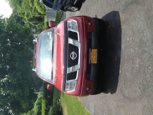 2008 nissan frontier le crew cab pickup 4-door 4.0l